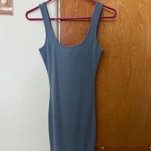 Blue dress
